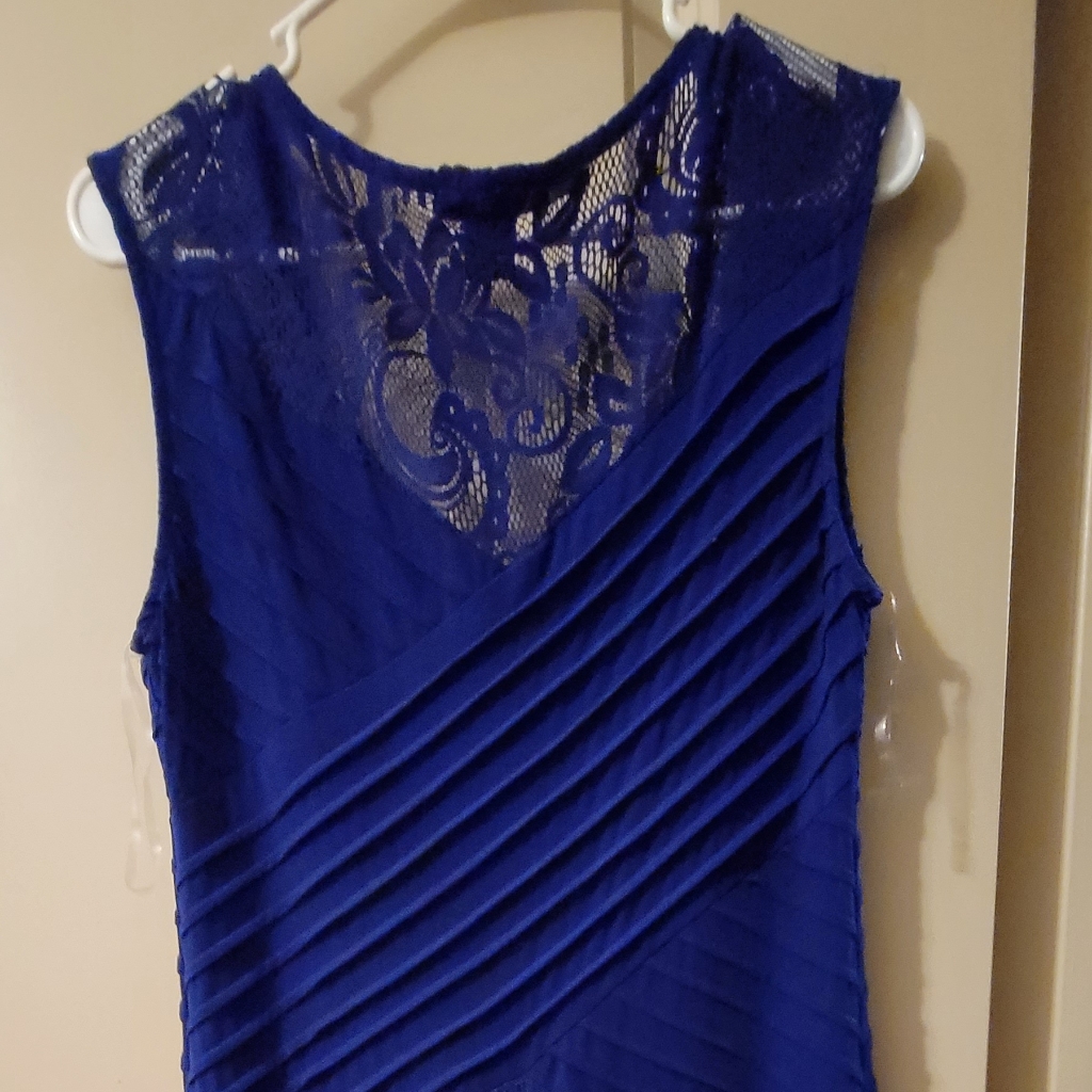 Candalite Blue Brides Maids Dress